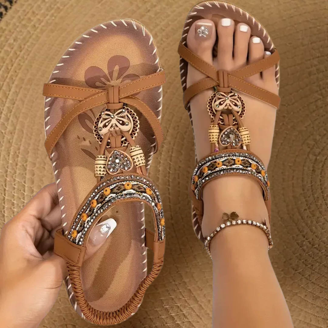 Andrea | Cozy Orthopedic Sandals for Ultimate Comfort