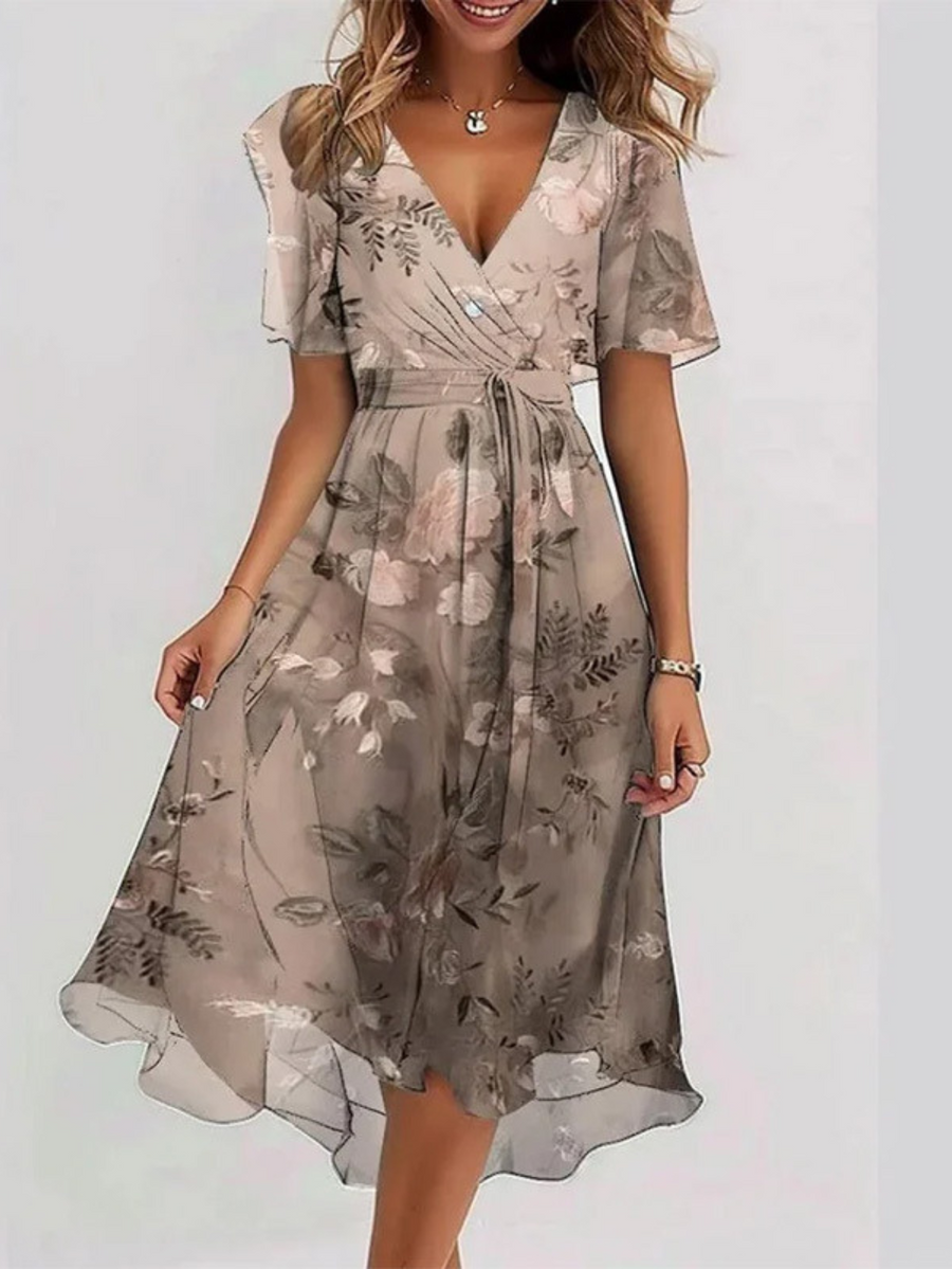 Matilda | Summer Dress With Belly Cover