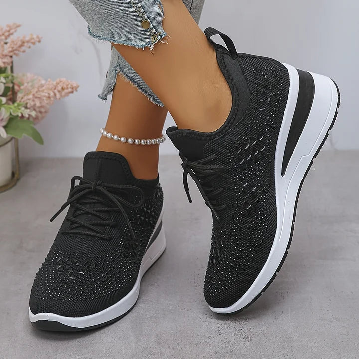 Kylie | Lightweight Lace Up Sneakers
