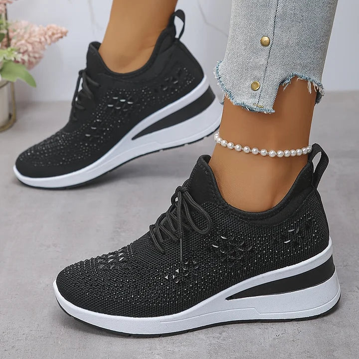 Kylie | Lightweight Lace Up Sneakers