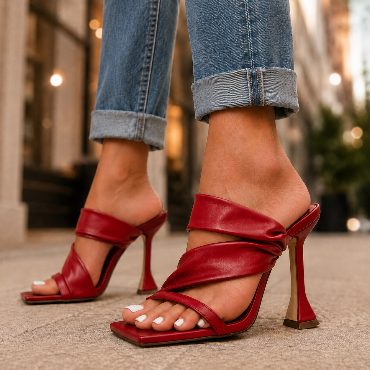 Calista Heeled Sandals