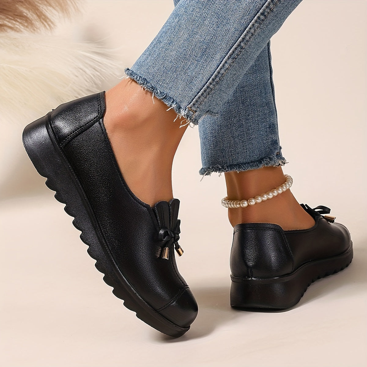 Rosalie | Orthopedic Bow Loafers