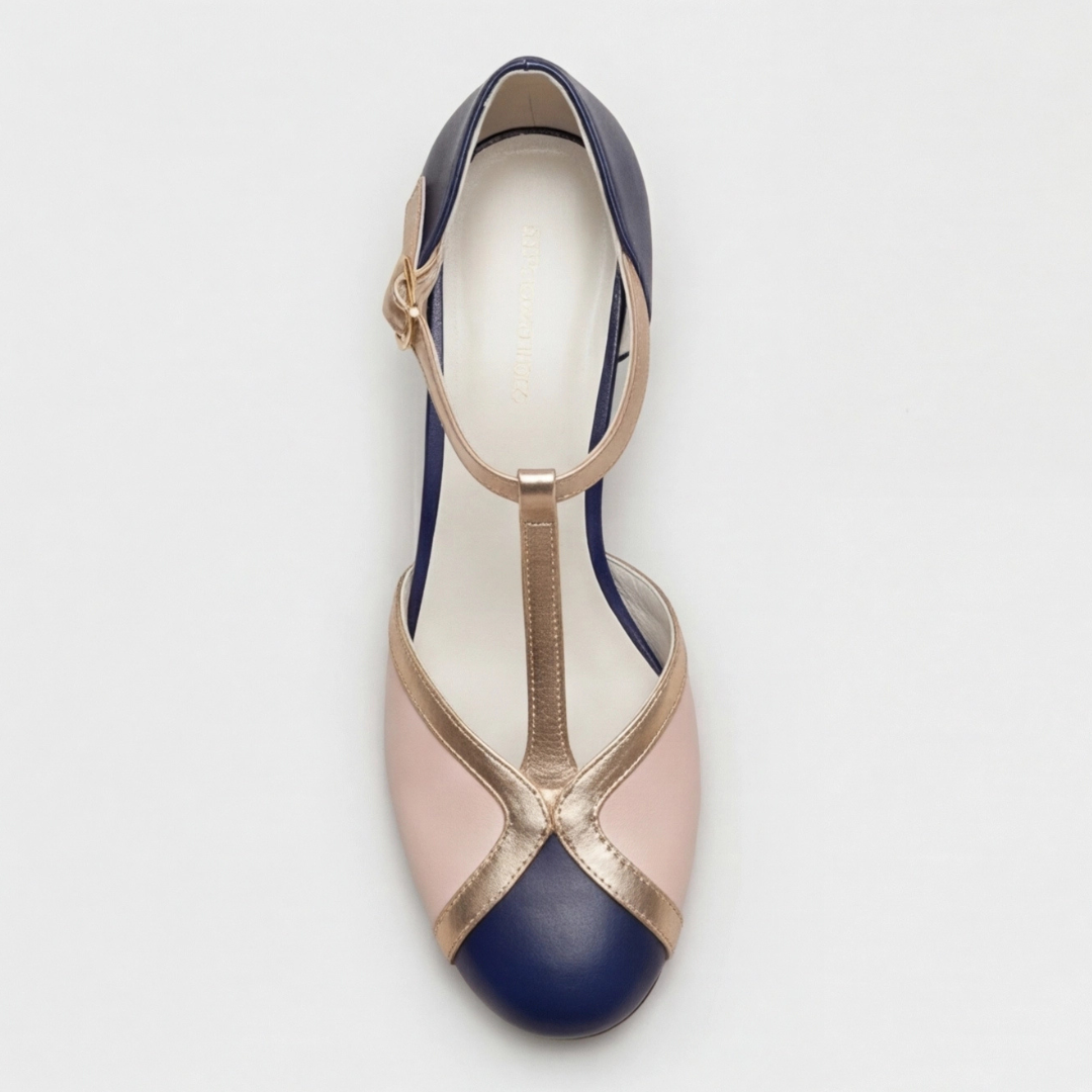 Tazariah | Women's T-Strap Block Heel Sandals