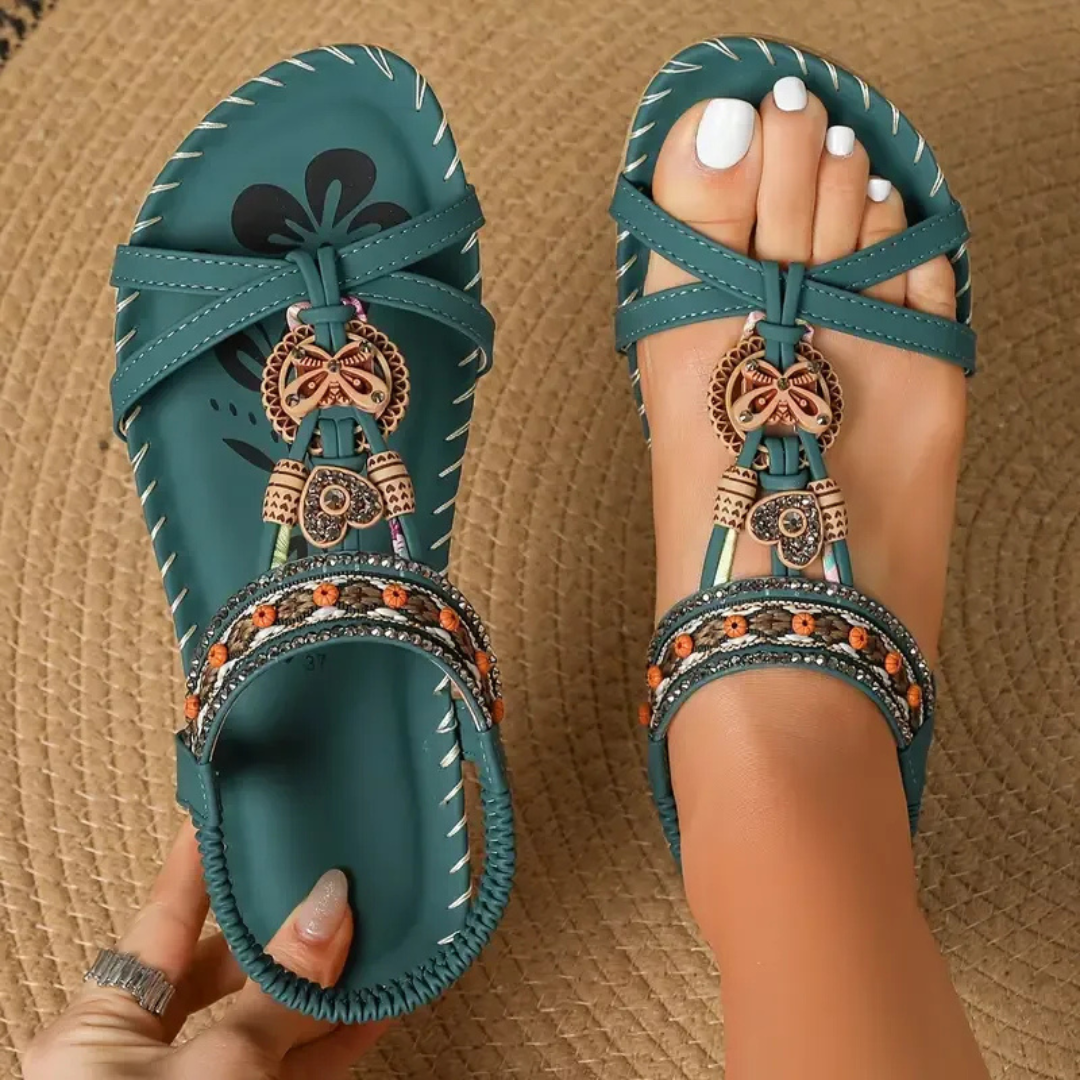 Andrea | Cozy Orthopedic Sandals for Ultimate Comfort