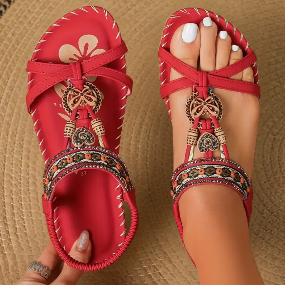 Andrea | Cozy Orthopedic Sandals for Ultimate Comfort