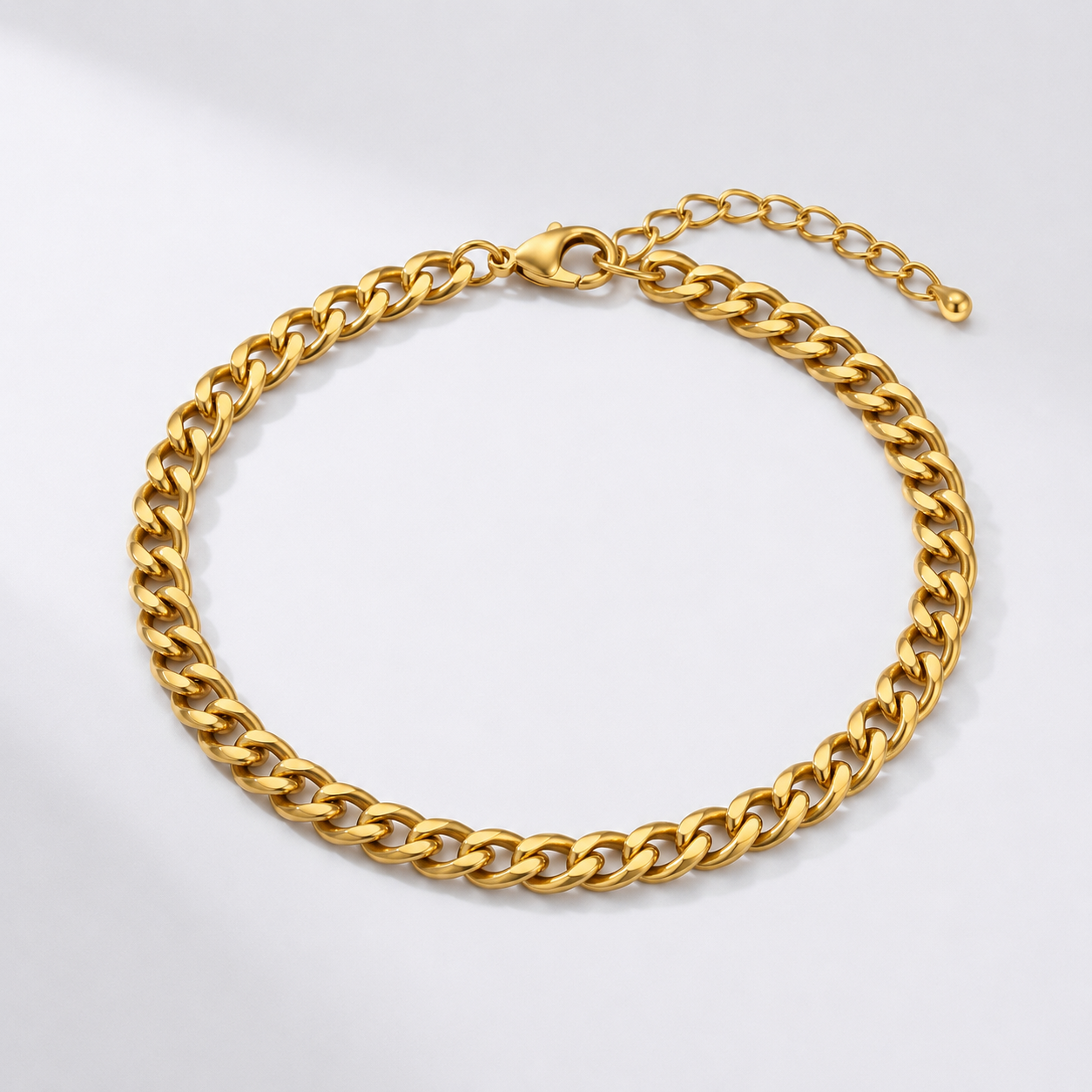 Goldwave | Cuban Chain Anklet — Gold