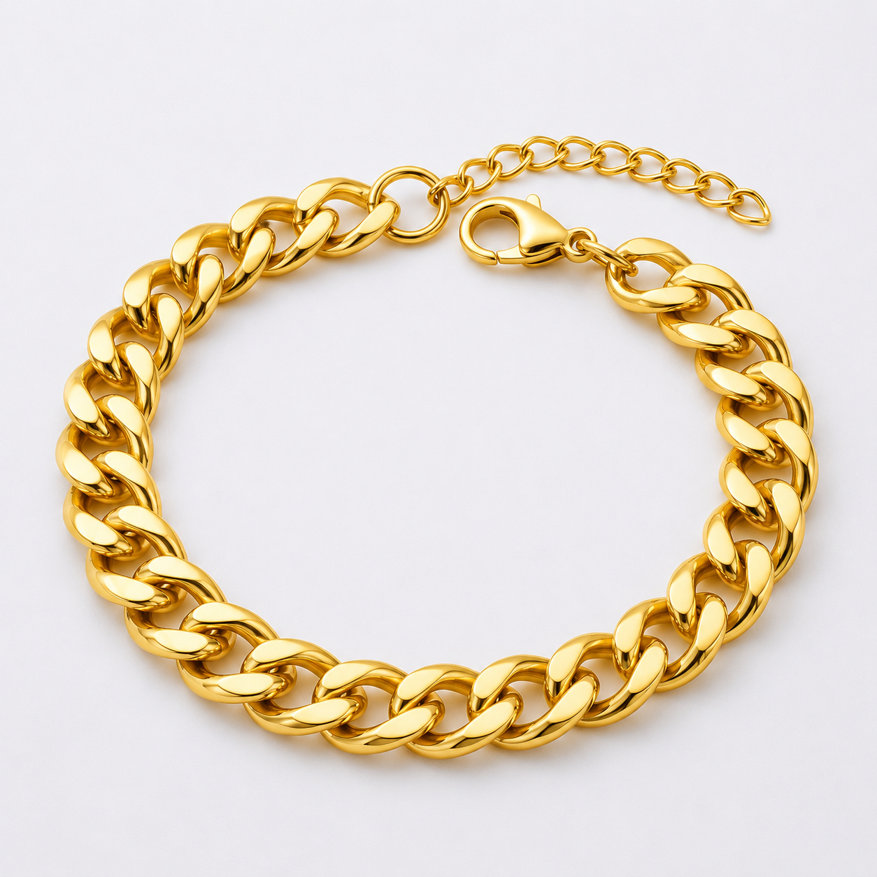 Goldwave | Cuban Chain Anklet — Gold