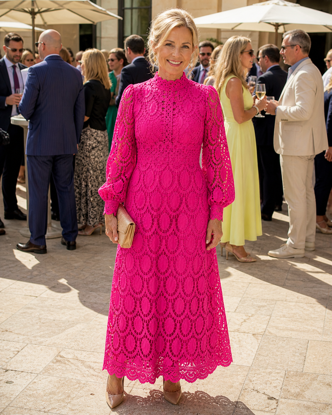 Violet & Grace™ | Lace Midi Dress