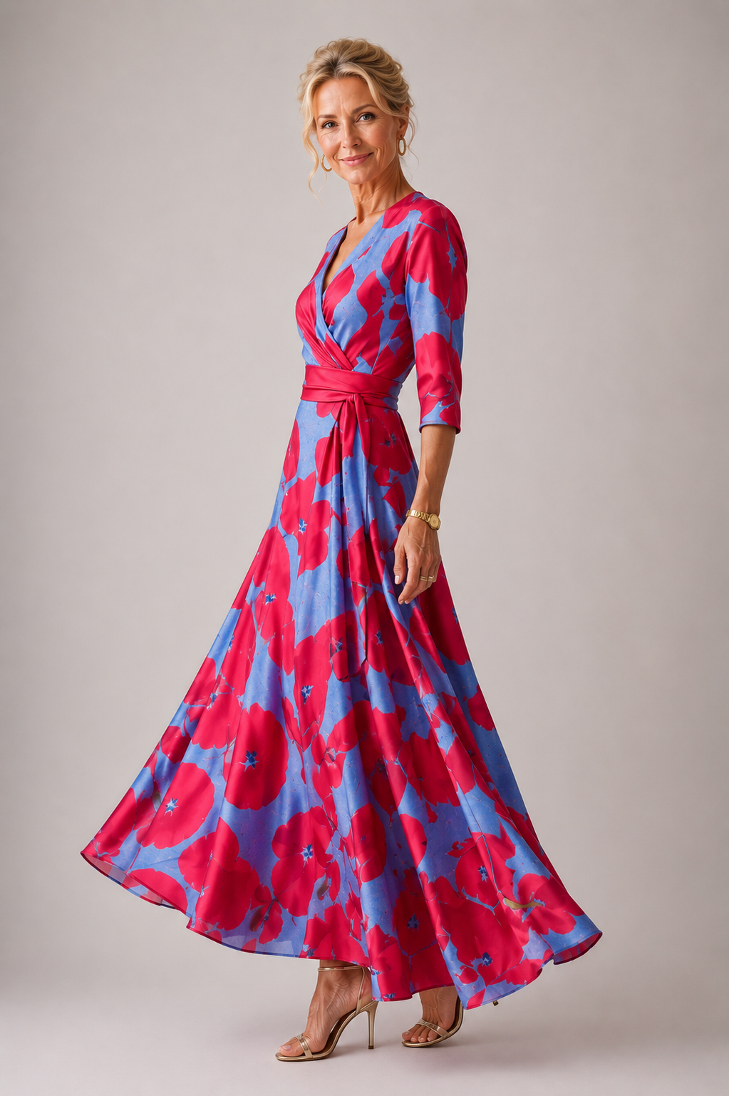 Violet & Grace™ | Comfortable dress for every day with V-neck