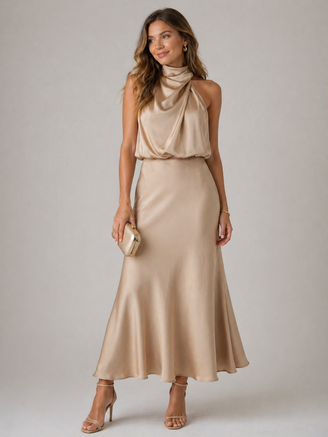 Violet & Grace™ | Draped Dress