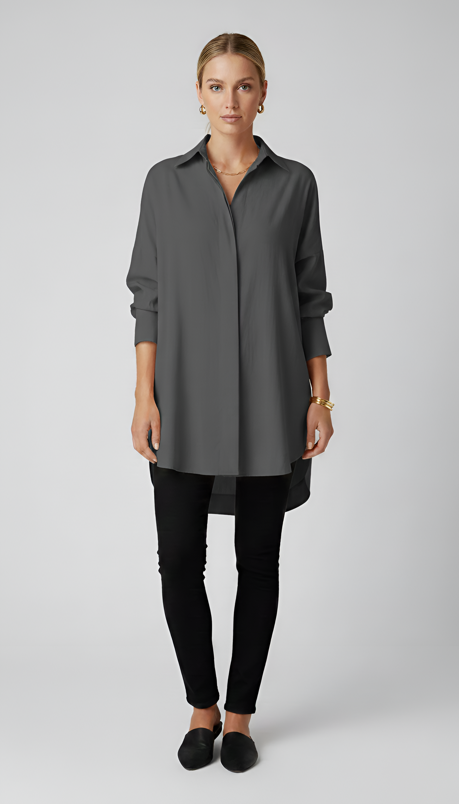 Morgan | Oversized Cotton Shirt