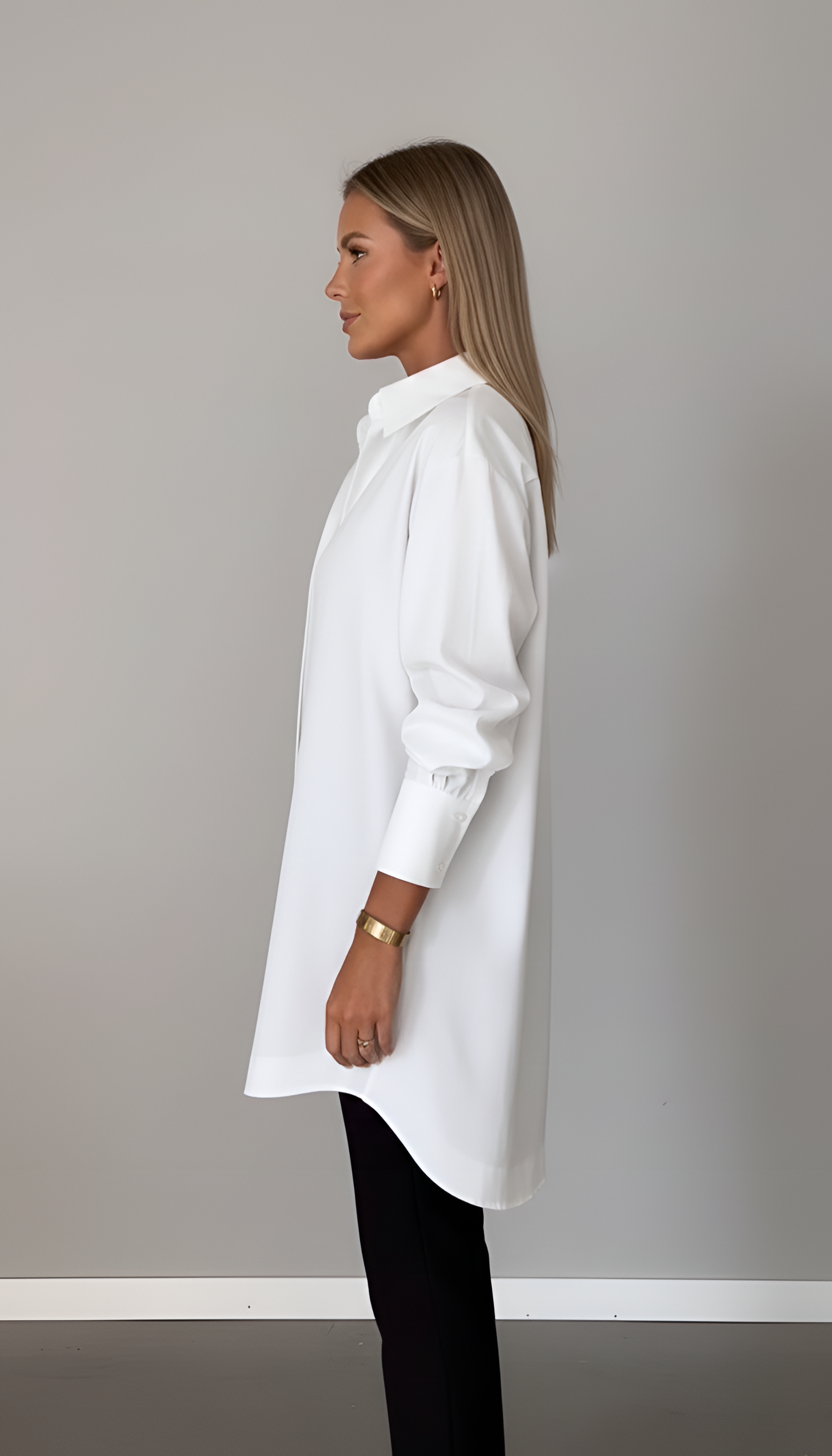 Morgan | Oversized Cotton Shirt