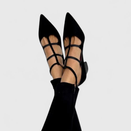 Sorelle | Women's Classic Block Heel Pumps in Nude