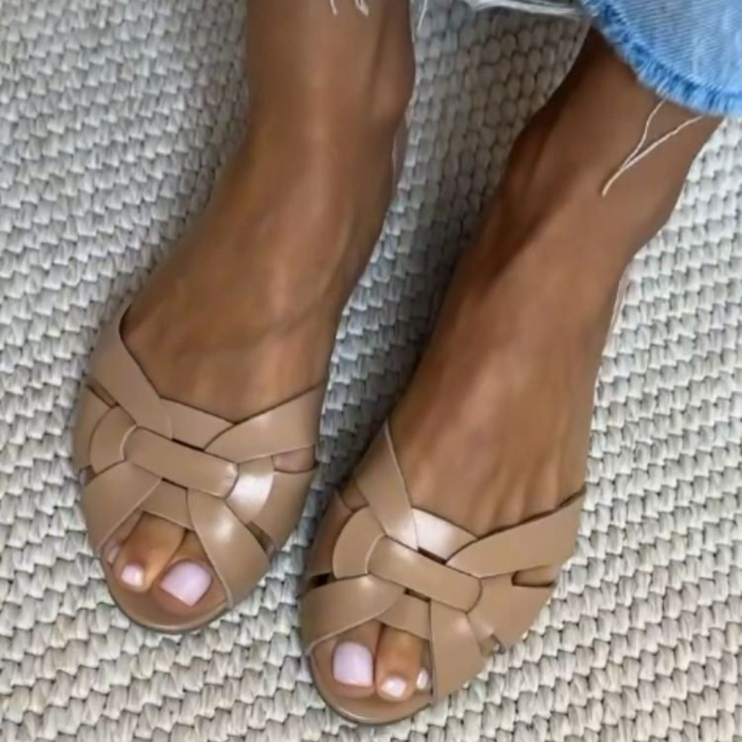 Serafina | Classic Woven Sandals