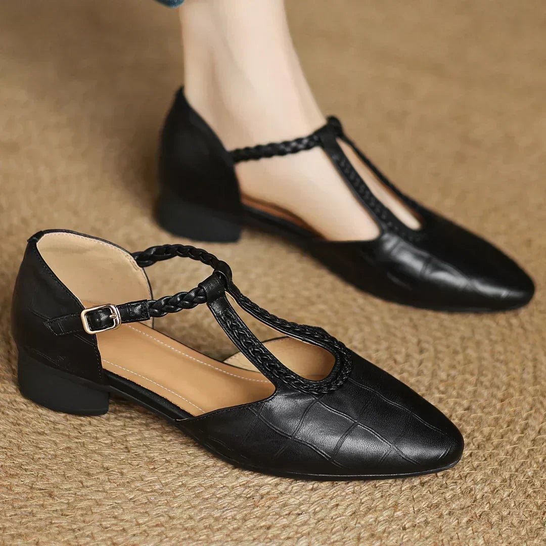 Clara - Orthopedic Leather Mary Jane Shoes