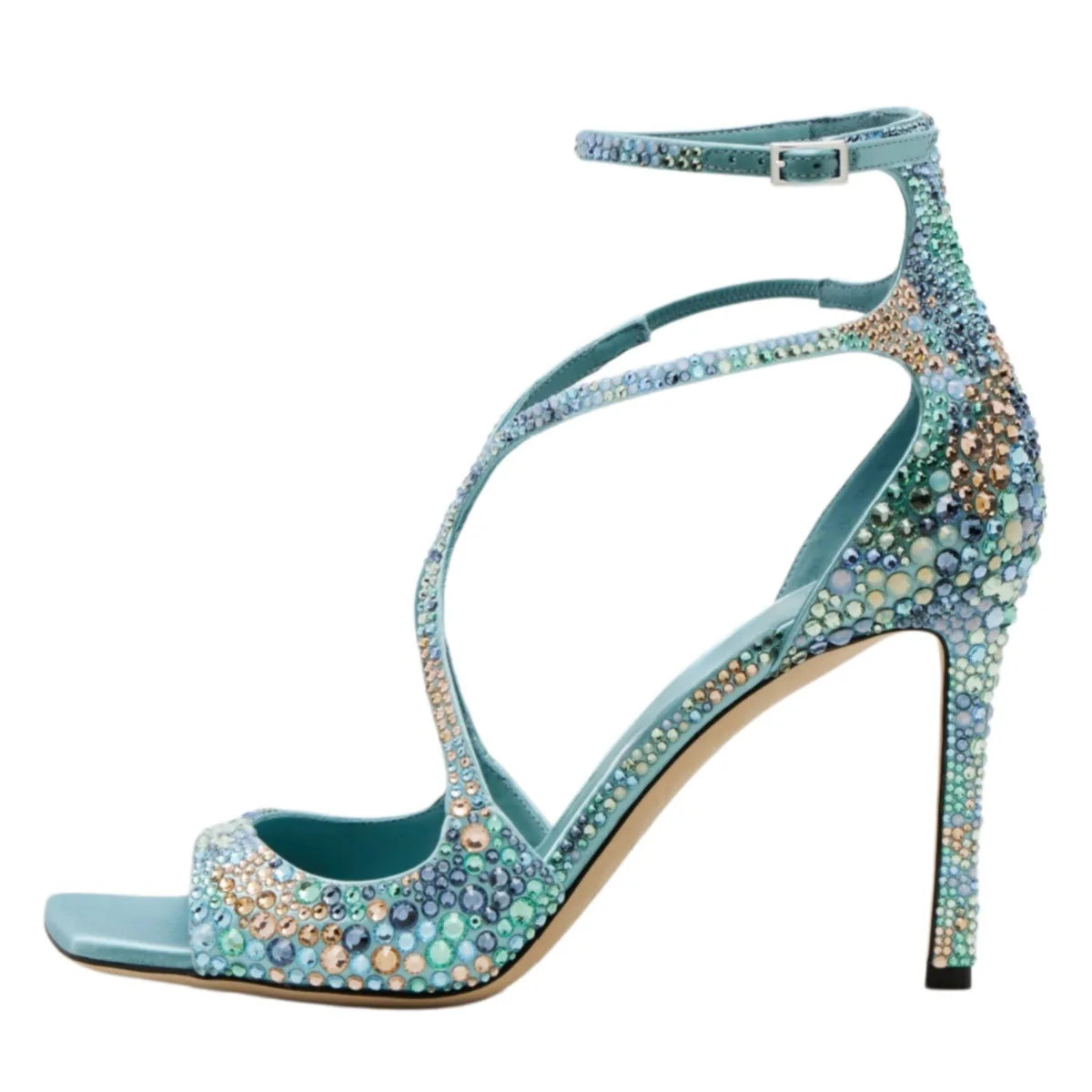 Sara | Crisscross Straps Heels