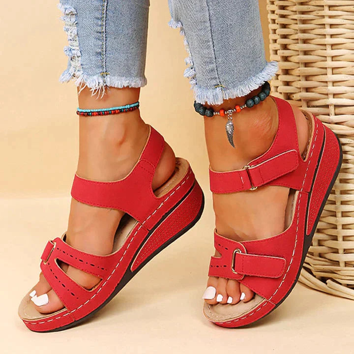 Gloria | Cozy Orthopedic Wedge Sandals