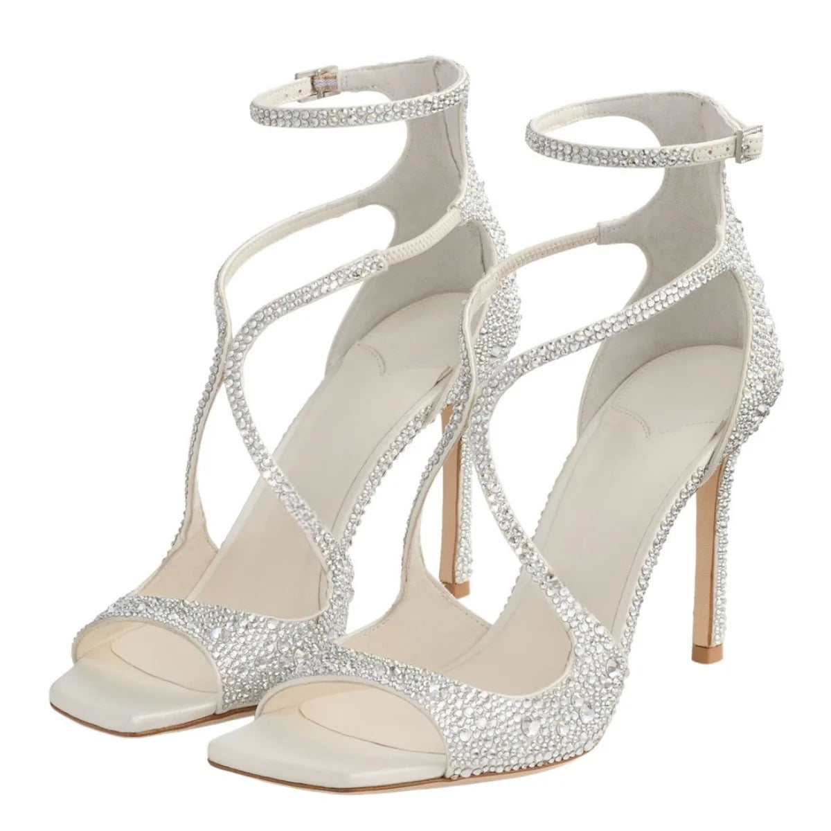 Sara | Crisscross Straps Heels