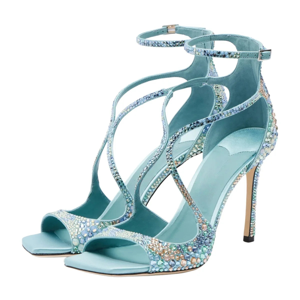 Sara | Crisscross Straps Heels
