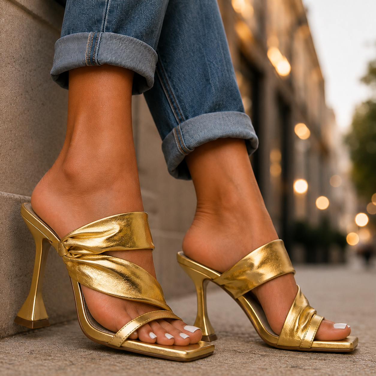 Calista Heeled Sandals
