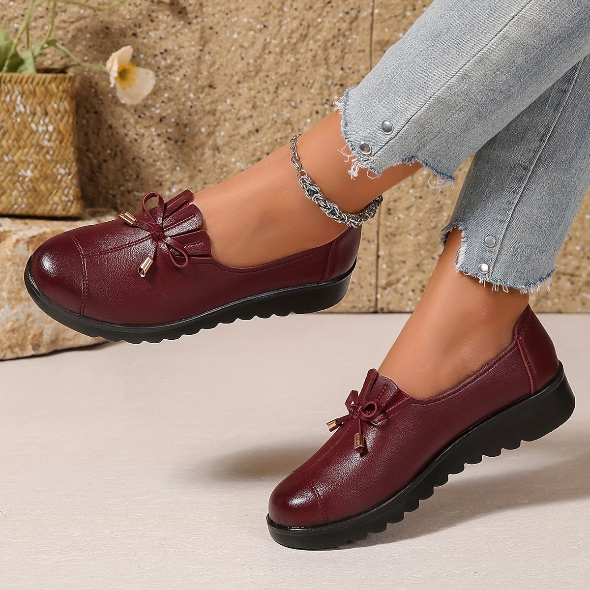Rosalie | Orthopedic Bow Loafers