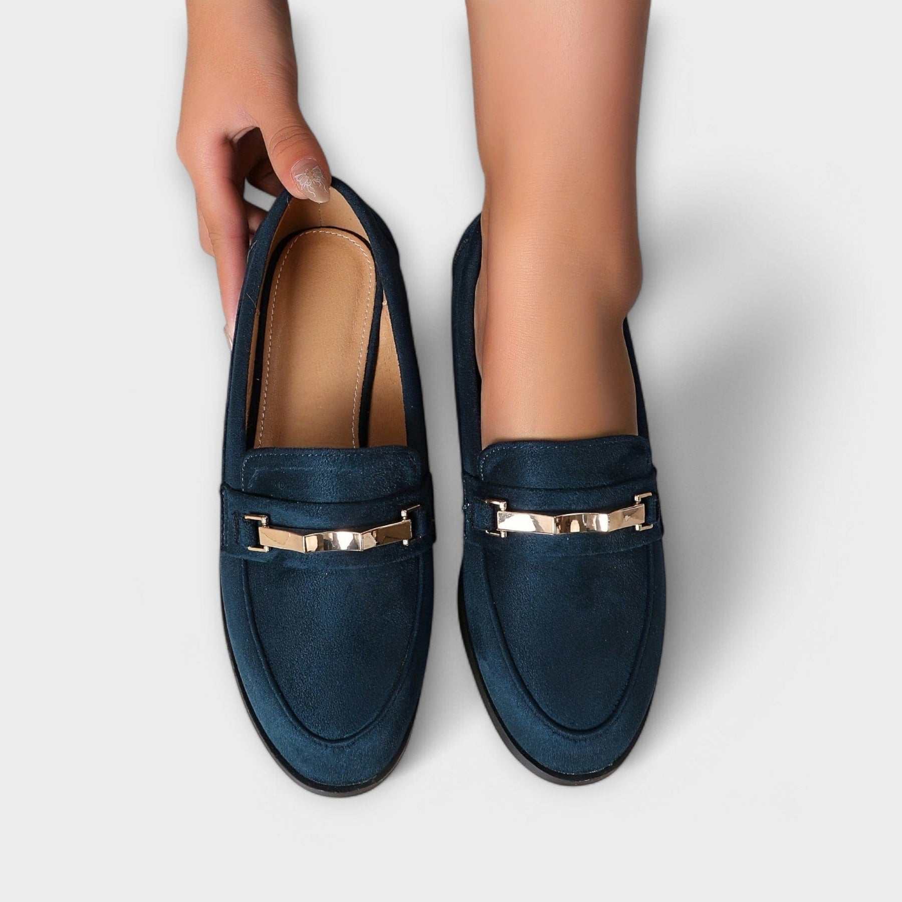 Noémie | Suede Loafers