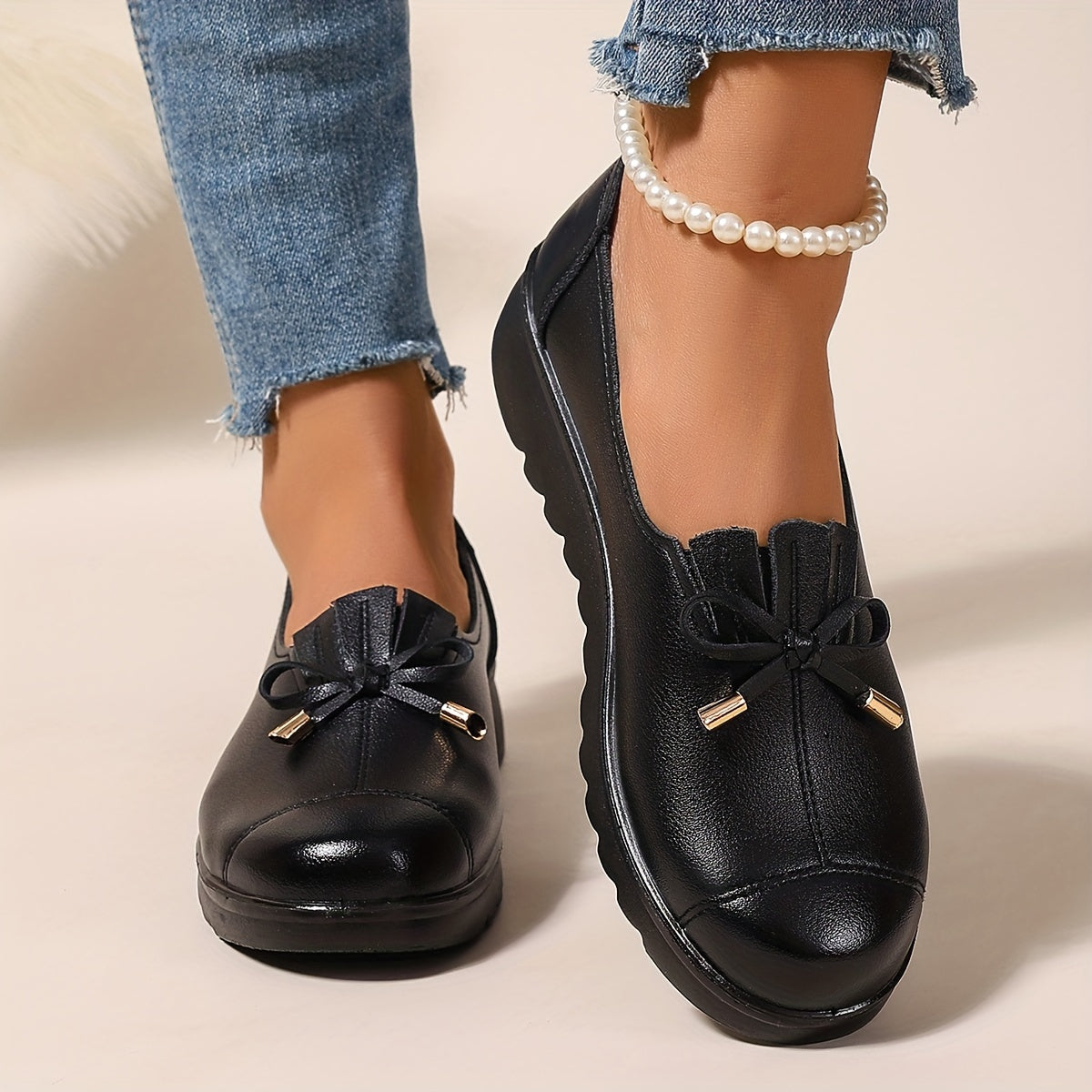 Rosalie | Orthopedic Bow Loafers