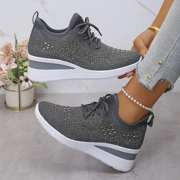 Kylie | Lightweight Lace Up Sneakers