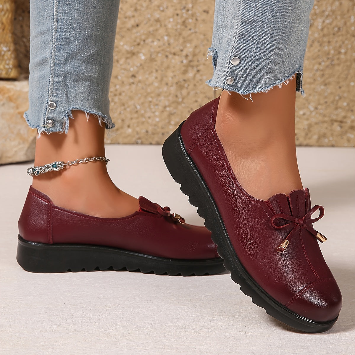 Rosalie | Orthopedic Bow Loafers