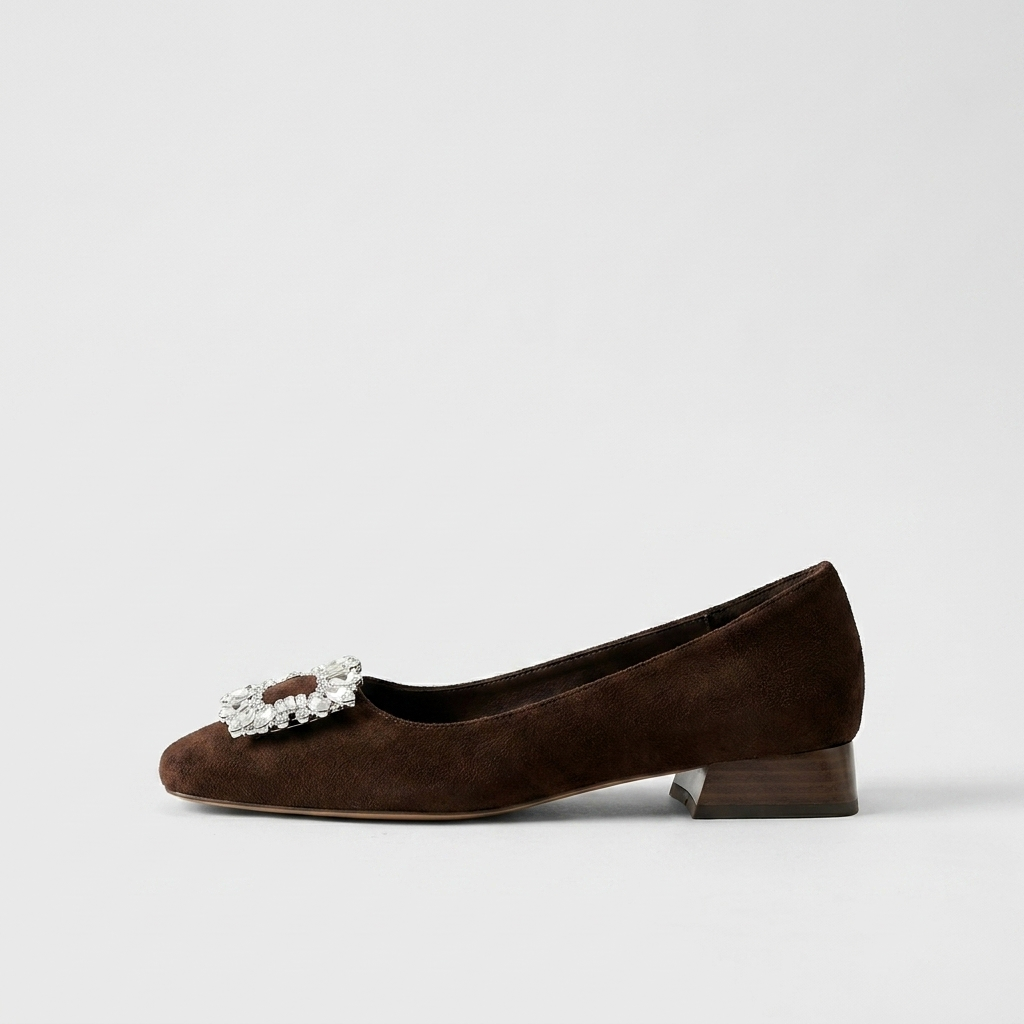 Julianyssa | Women's Cushioned Block Heel Pumps