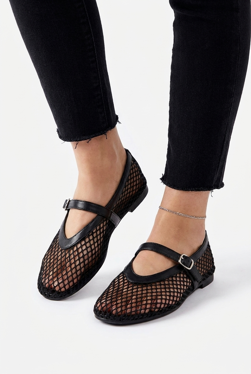 Aria | Mesh Ballet Flat
