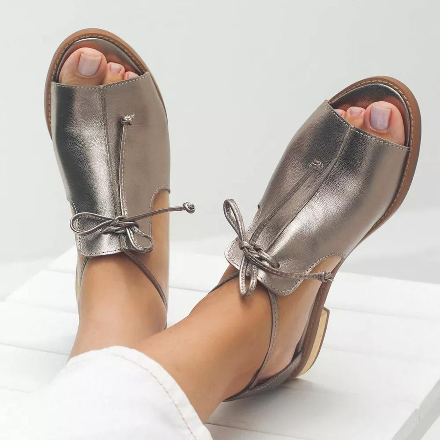 OLIVE™ | STRAP-STYLE LEATHER SANDALS