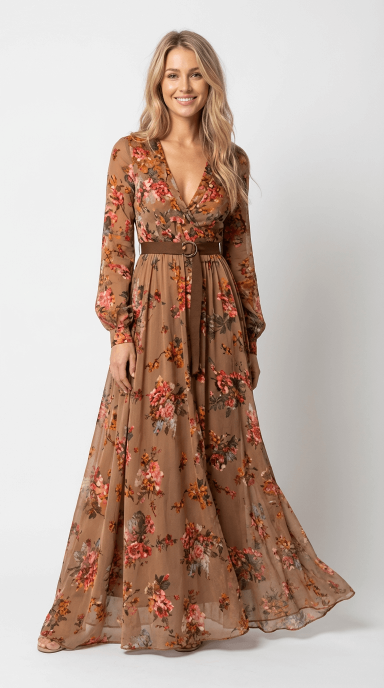 Iris | Boho Maxi Dress