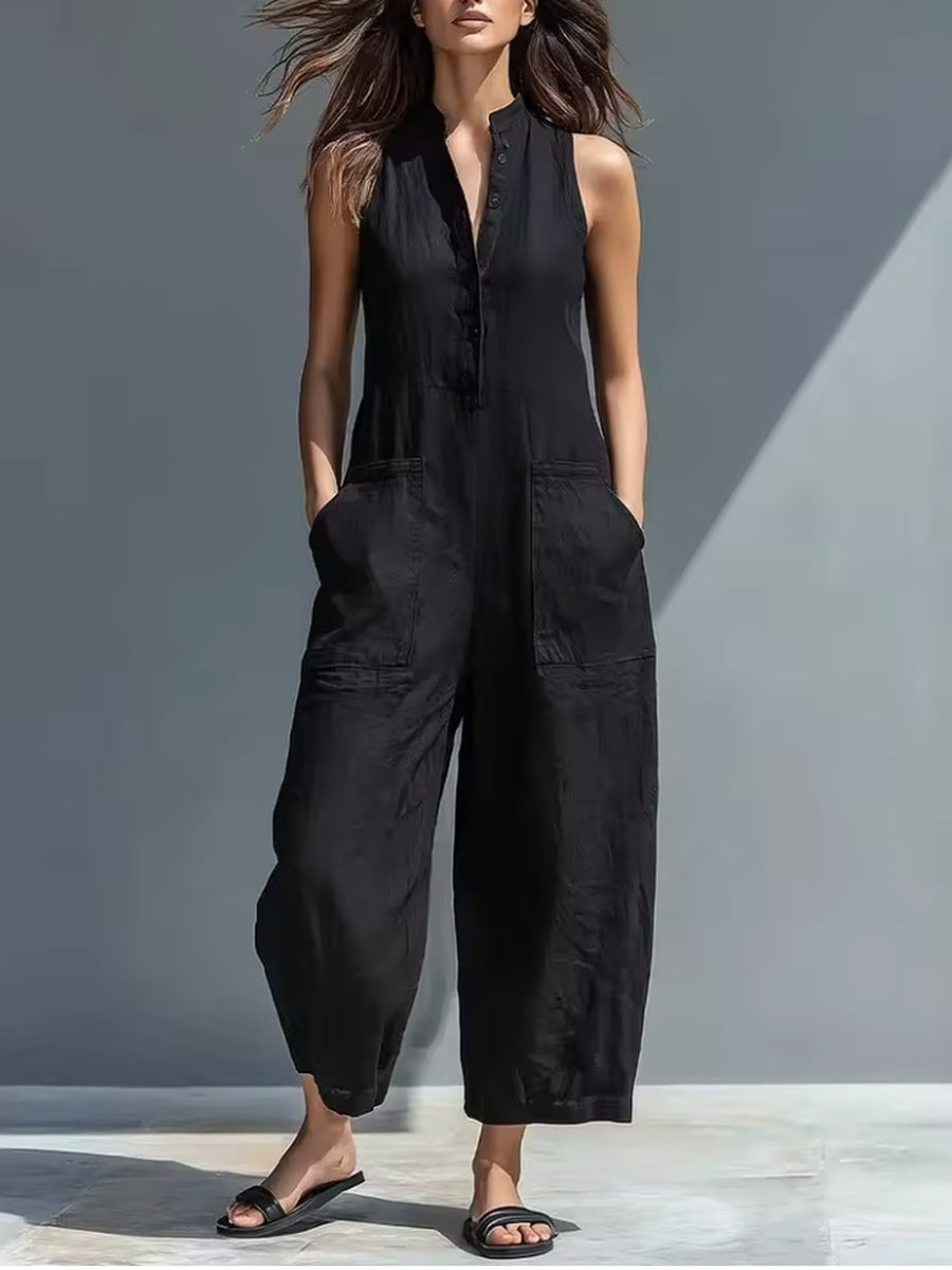 Lotte | Minimalist Sleeveless Jumpsuit