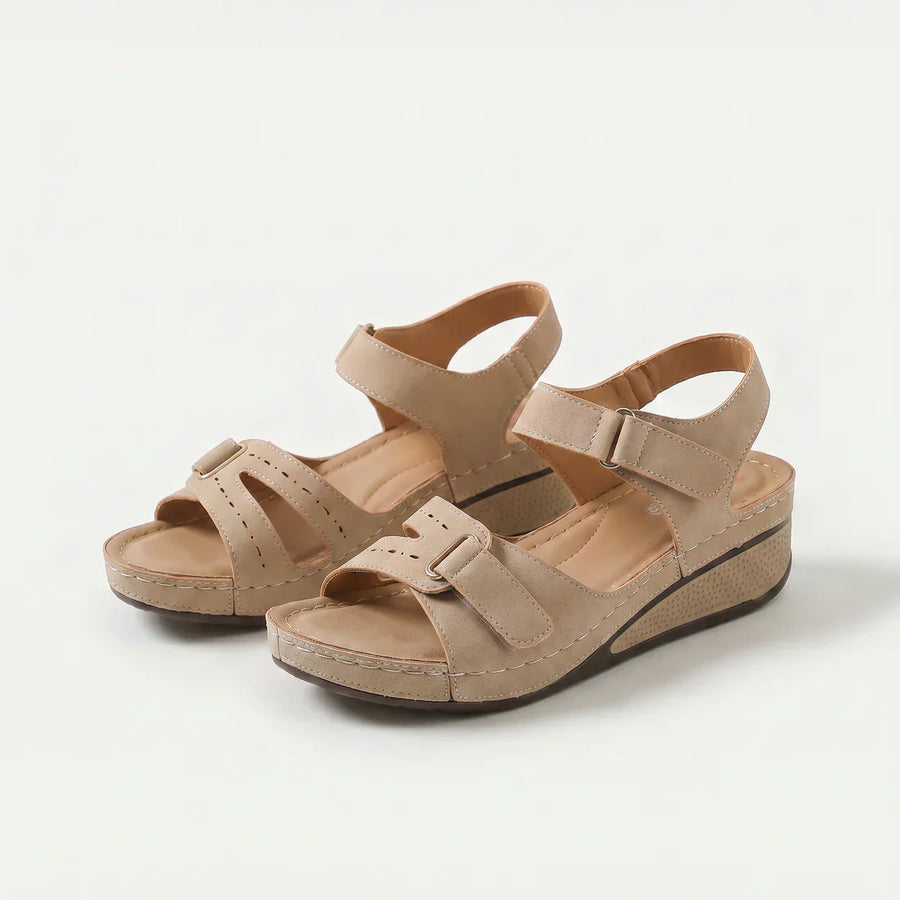 Gloria | Cozy Orthopedic Wedge Sandals