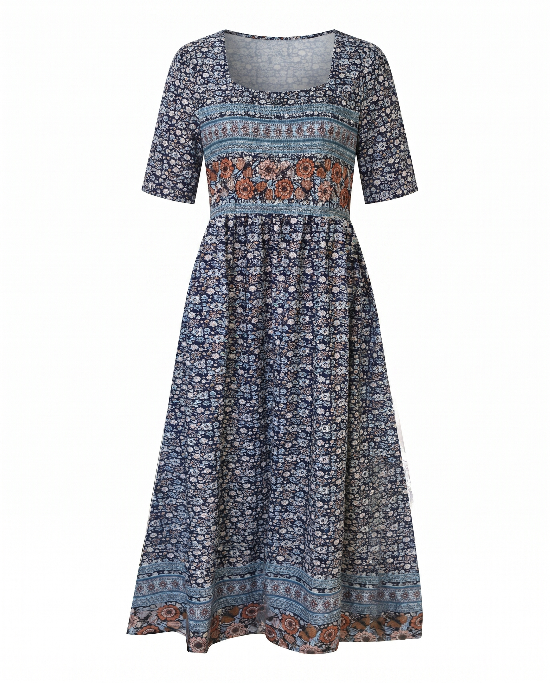 Women’s Dress | Boho Print Midi