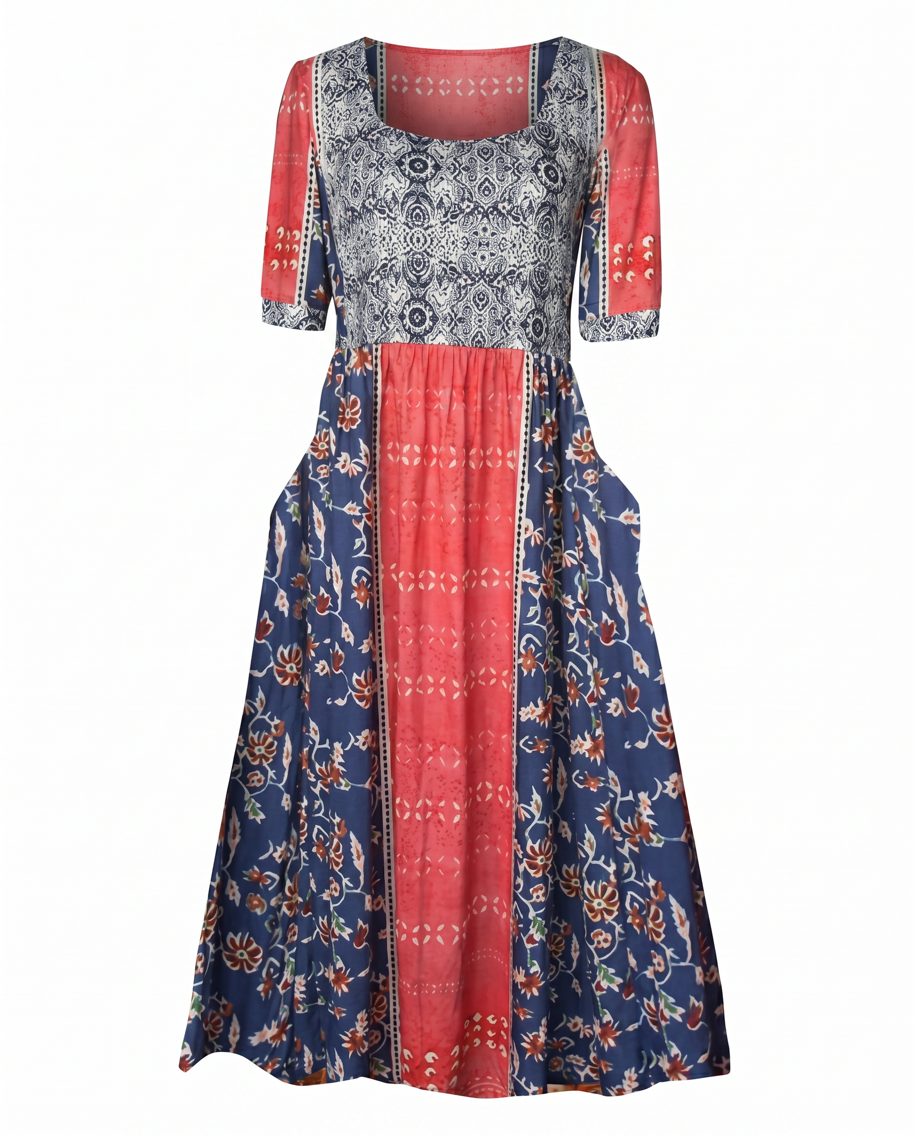 Women’s Dress | Boho Print Midi